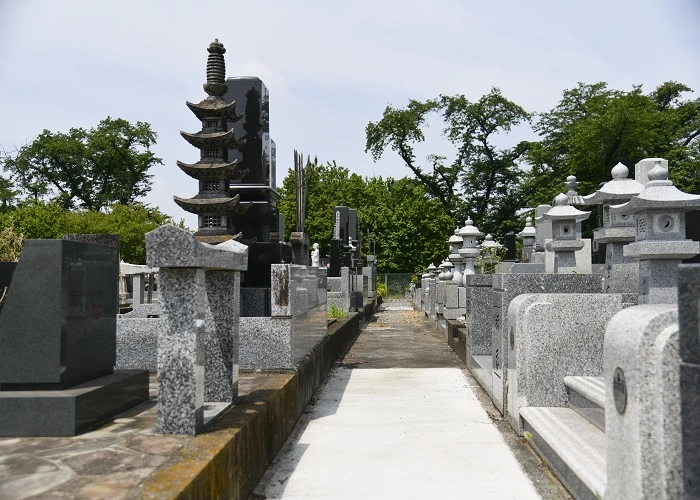 桐生市新里町 中塚霊園 写真