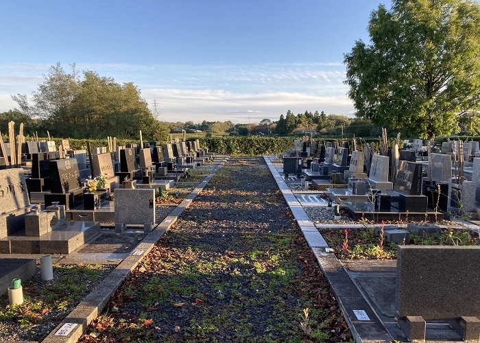 西山墓園墓地 写真