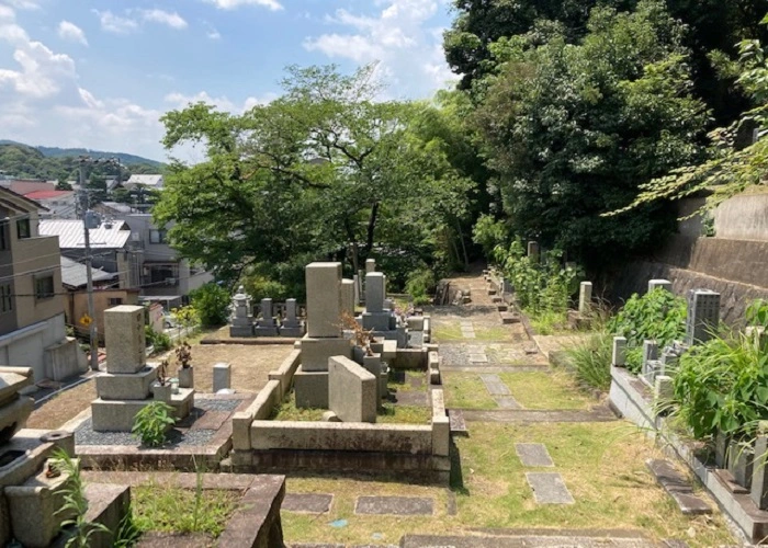 京都市地蔵山墓地 写真