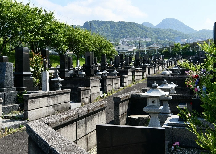 渋川市有墓地 写真