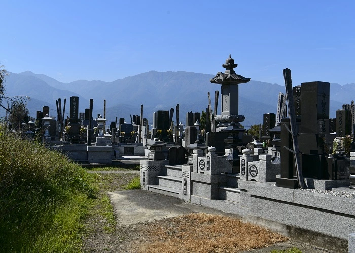 市川三郷町営　宝寿院西町営墓地 写真