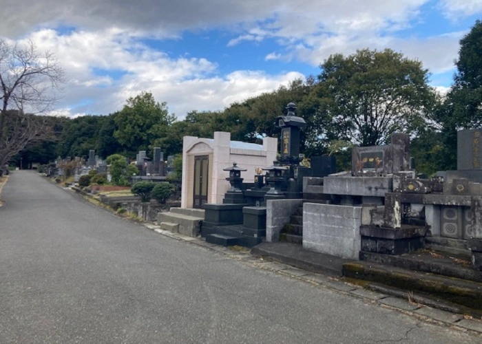 熊本市営 立田山墓地 写真