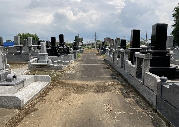 栃木市藤岡中根墓地 写真