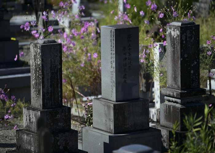 市川三郷町営 高田町墓地 写真