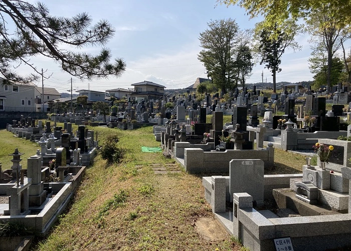 日立市成沢霊園 写真