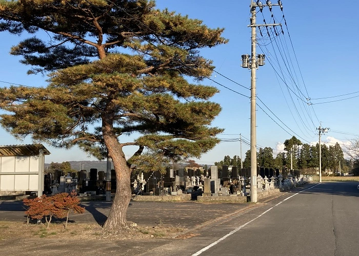 美里町営 平針共葬墓地 写真