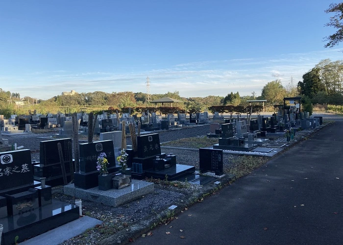 西山墓園墓地 写真