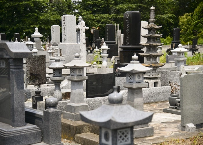 桐生市新里町 中塚霊園 写真