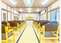 1日1組 気兼ねなく利用できる 家族葬ホール 写真