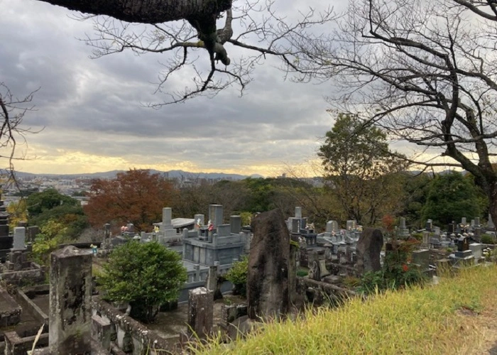 熊本市営 立田山墓地 写真