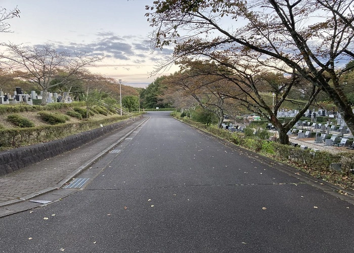 白河市営 羅漢山霊園 写真