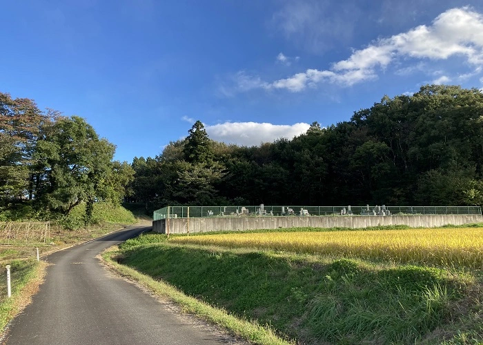 須賀川市営 大山墓地 写真