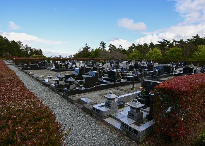 富士河口湖町営 船津公園墓地 写真