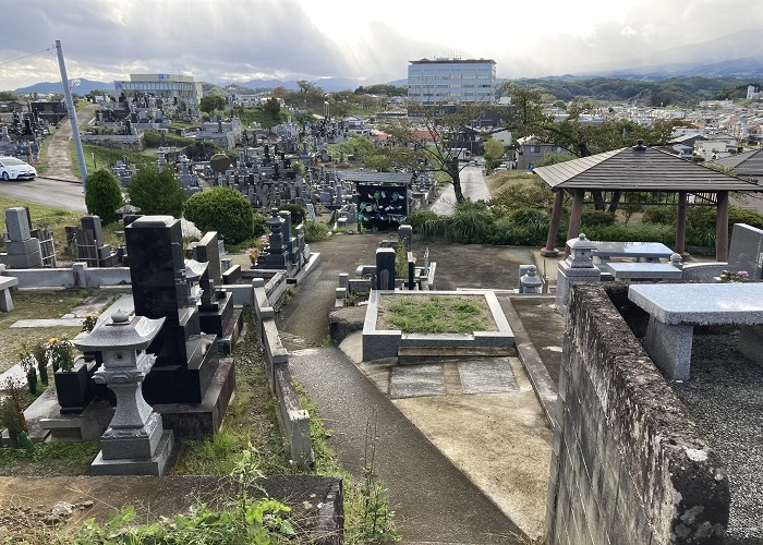 二本松市営 金色墓地 写真