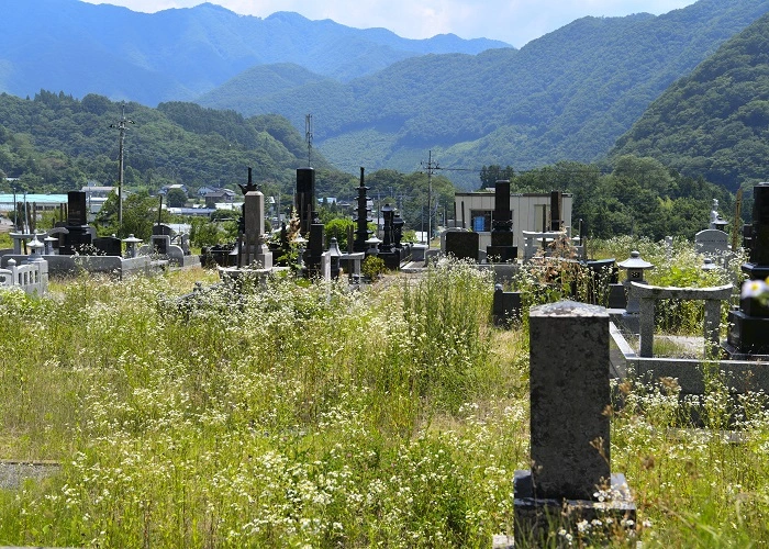 沼田市営 園原墓地 写真