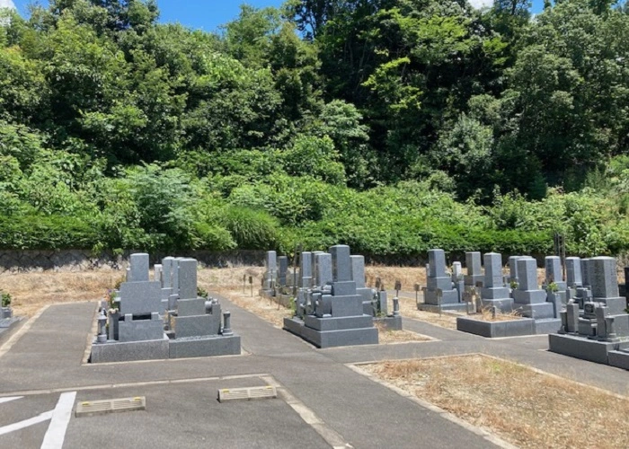 京都市深草墓地 写真