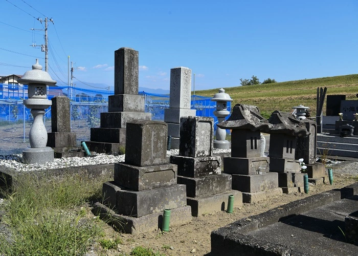 南アルプス市営 浅原共同墓地 写真