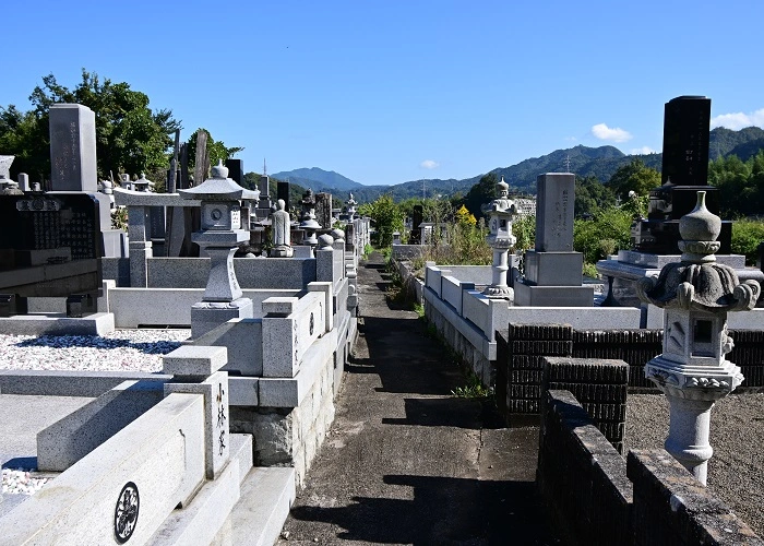 上野原市営 八ッ沢共同墓地 写真