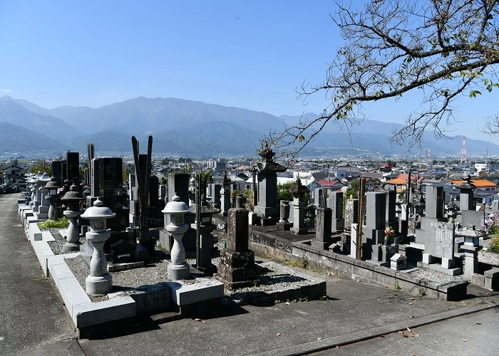 市川三郷町営　宝寿院西町営墓地 写真