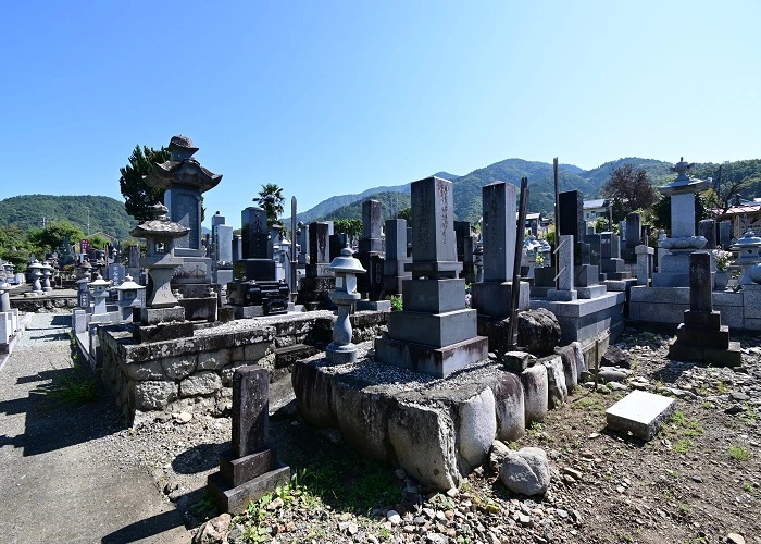 市川三郷町営　宝寿院西町営墓地 写真