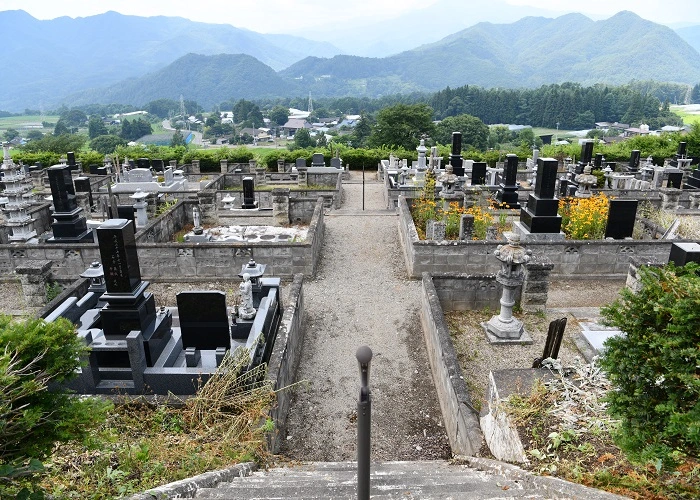 沼田市営 平原墓地 写真